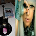 Win an Authentic Epiphone Les Paul Jr. Autographed Guitar Autographed by Lady Gaga!